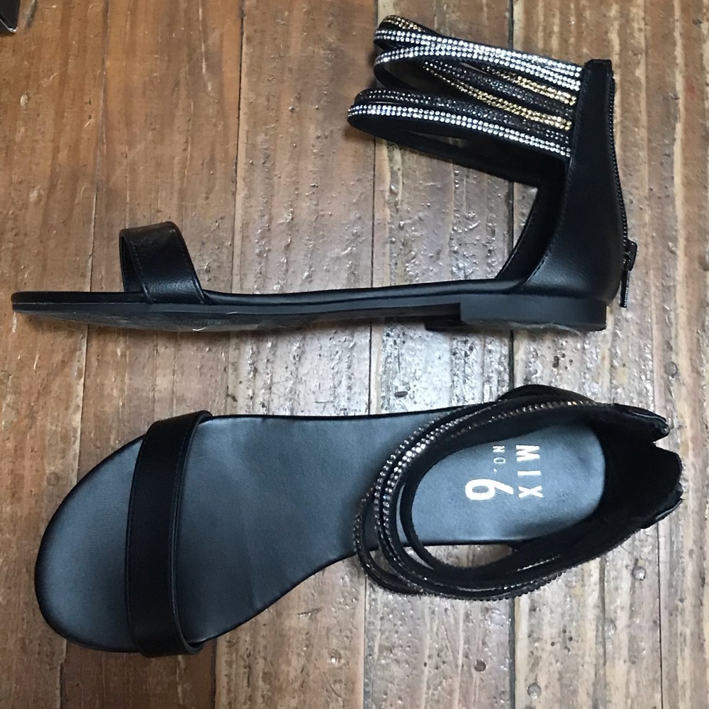 Black sandals
